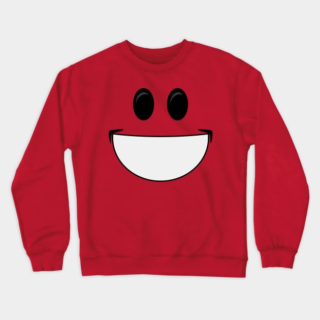 Grin Crewneck Sweatshirt by DavesTees